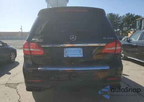 2017 Mercedes-Benz Gls 63 Amg 4Matic из США, поврежденный, VIN 4JGDF7FE7HA781175